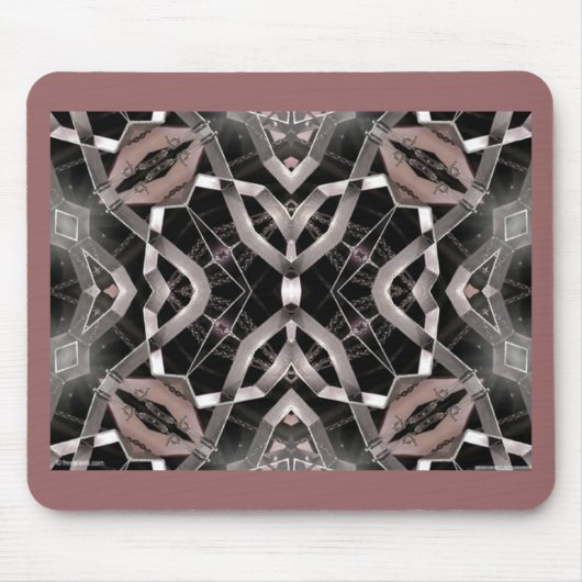 Abstrakte Kunst Mousepad (Vorne)