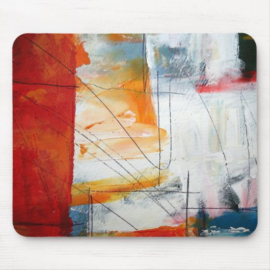 Abstrakte Kunst Mousepad (Vorne)