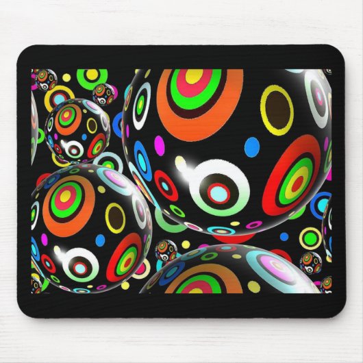Abstrakte Kunst Mousepad (Vorne)