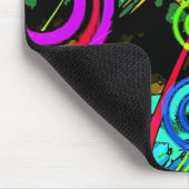 Abstrakte Kunst Mousepad (Ecke)