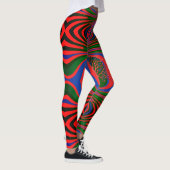 Abstrakte Kunst - Multiprint-Leggings Leggings (Rechts)