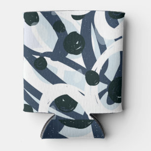 Abstrakte Kunst: Nahtlose Malerei Dosenkühler