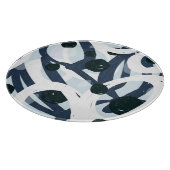 Abstrakte Kunst: Nahtlose Malerei Schneidebrett (Ecke)