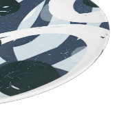 Abstrakte Kunst: Nahtlose Malerei Schneidebrett (Ecke)