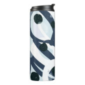 Abstrakte Kunst: Nahtlose Malerei Thermosbecher (Nach links gedreht)