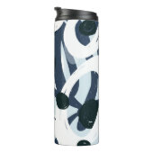 Abstrakte Kunst: Nahtlose Malerei Thermosbecher (Nach rechts gedreht)
