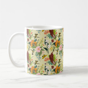 Abstrakte Kunst nahtlose Muster-Allover-Design-Bac Kaffeetasse