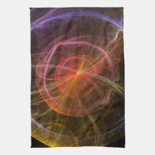 Abstrakte Kunst Neue Welt Handtuch