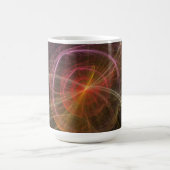 Abstrakte Kunst - Neue Welt Kaffeetasse (Mittel)