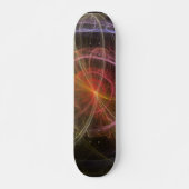 Abstrakte Kunst - Neue Welt Skateboard (Vorne)
