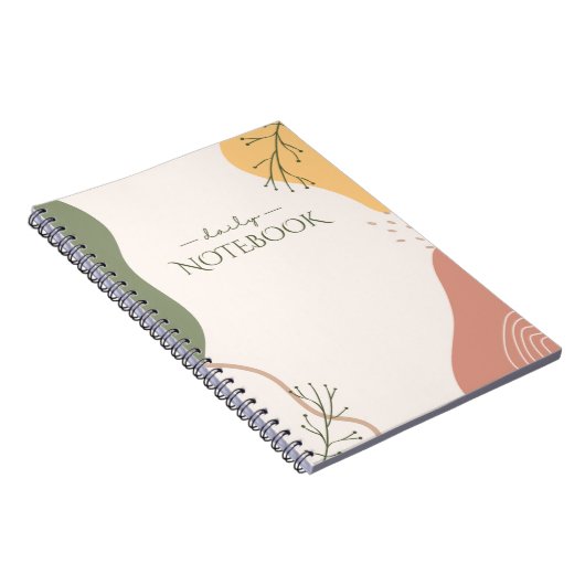 Abstrakte Kunst Notizblock (Rechte Seite)