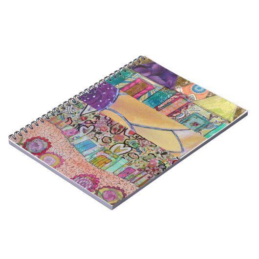 Abstrakte Kunst Notizblock (Linke Seite)