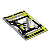 Abstrakte Kunst Notizblock (Rechte Seite)