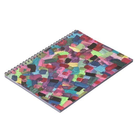 Abstrakte Kunst Notizblock (Linke Seite)