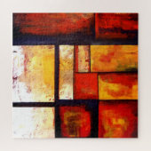 Abstrakte Kunst Originelle Kreativität Moderne Puzzle (Horizontal)