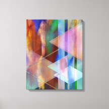 Abstrakte Kunst - Pastorale Mitternacht - Rechteck