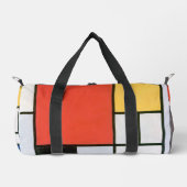 Abstrakte Kunst Piet Mondrian Duffle Bag (Vorderseite)