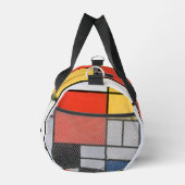 Abstrakte Kunst Piet Mondrian Duffle Bag (Rechts)