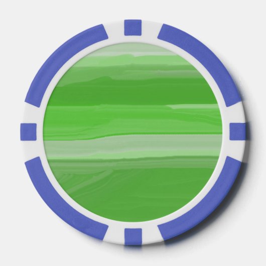 abstrakte Kunst Pokerchips (Vorderseite)