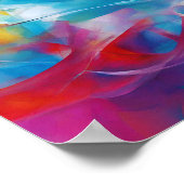 Abstrakte Kunst Poster (Ecke)