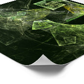 Abstrakte Kunst Poster (Ecke)