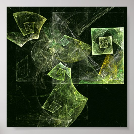 Abstrakte Kunst Poster (Vorne)