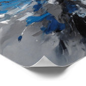 Abstrakte Kunst Poster (Ecke)