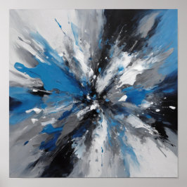 Abstrakte Kunst Poster
