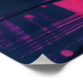 Abstrakte Kunst - Poster (Ecke)