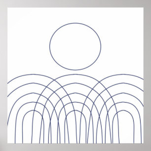 abstrakte Kunst Poster