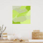 abstrakte Kunst Poster (Küche)