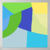 abstrakte Kunst Poster (Vorne)