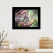 Abstrakte Kunst Poster (Küche)