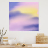 abstrakte Kunst Poster (Küche)