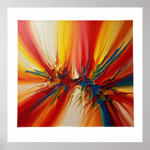 Abstrakte Kunst Poster