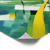 Abstrakte Kunst Poster (Ecke)