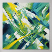 Abstrakte Kunst Poster (Vorne)