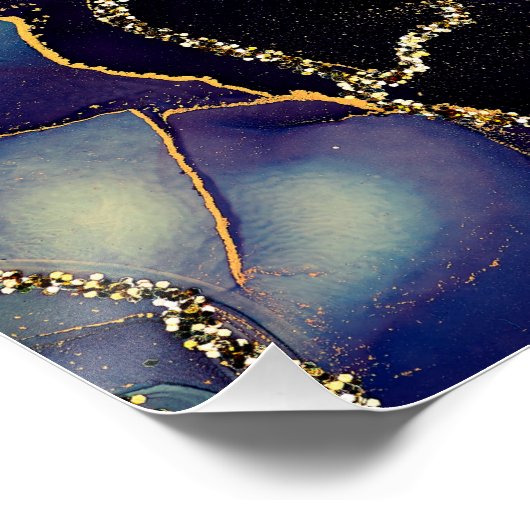 abstrakte Kunst Poster (Ecke)