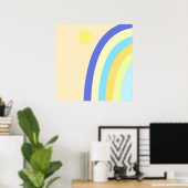 abstrakte Kunst Poster (Heimbüro)