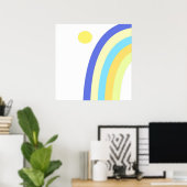 abstrakte Kunst Poster (Heimbüro)