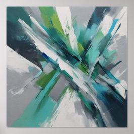 Abstrakte Kunst Poster