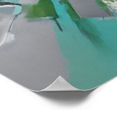 Abstrakte Kunst Poster (Ecke)
