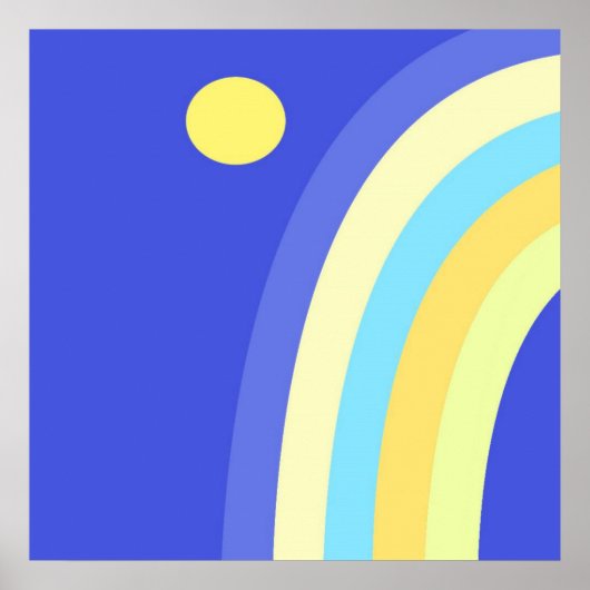 abstrakte Kunst Poster (Vorne)