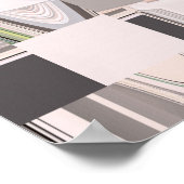 Abstrakte Kunst Poster (Ecke)