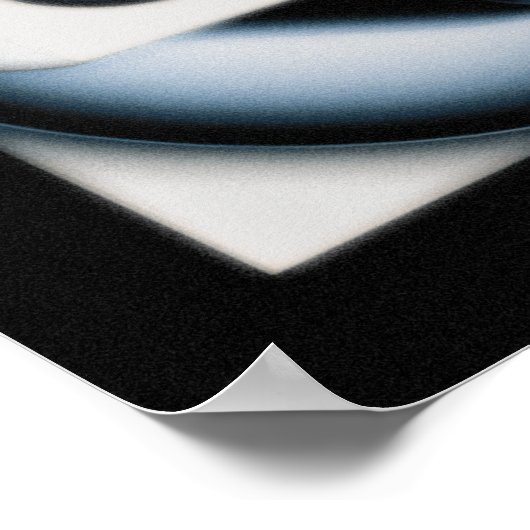 Abstrakte Kunst Poster (Ecke)