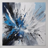 Abstrakte Kunst Poster (Vorne)