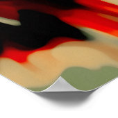 Abstrakte Kunst Poster (Ecke)