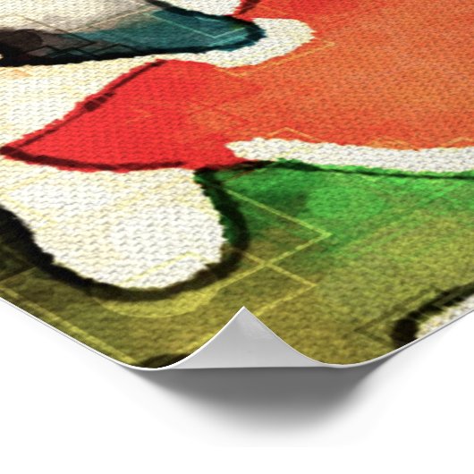 Abstrakte Kunst Poster (Ecke)