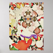 Abstrakte Kunst Poster (Vorne)