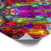 Abstrakte Kunst Poster (Ecke)